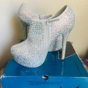 Rhinestone Heels